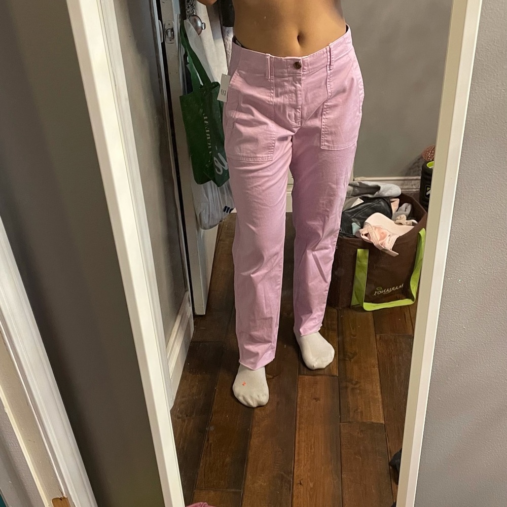 Gap lavender straight pants